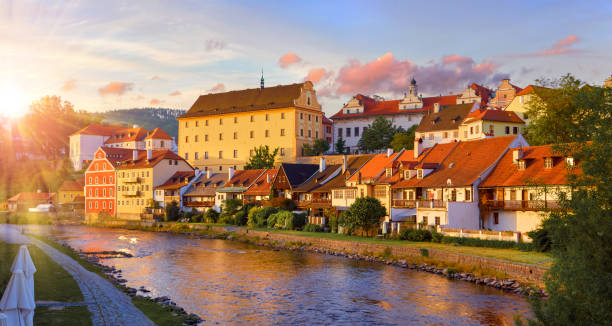 istock Cesky Krumlov (Czech Republic. Antique town 1414296821