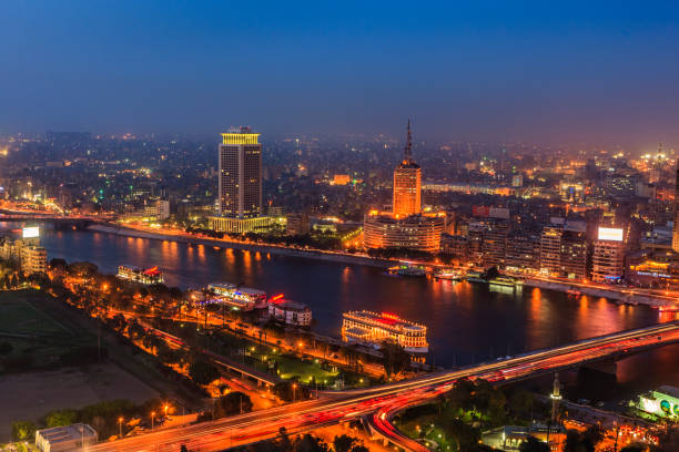 istock City skyline - Cairo at dusk 1414305344
