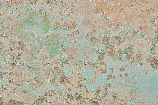 worn turquoise wall texture to use as background