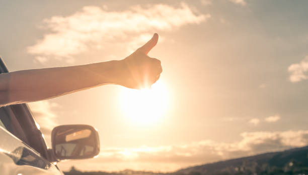 istock Beach seaside summer road trip. 1414307327