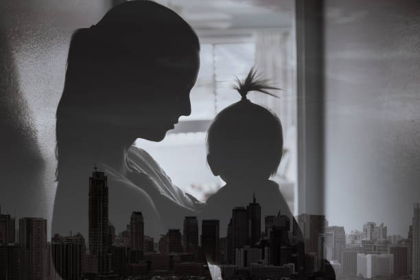 Postnatal depression. Lost in the city.