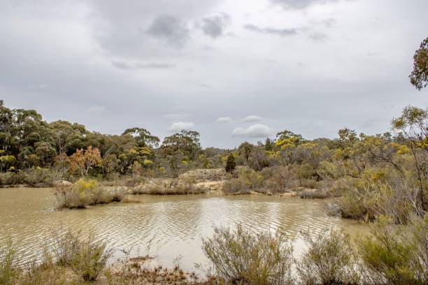 istock Lake at Emmaville, Australia 1414341573