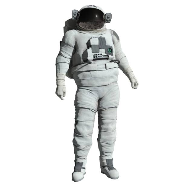 istock Astronaut 3d illustration isolated on white background 1414342535