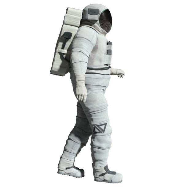 istock Astronaut 3d illustration isolated on white background 1414342550