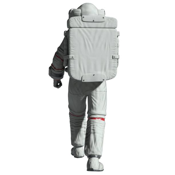istock Astronaut 3d illustration isolated on white background 1414342553