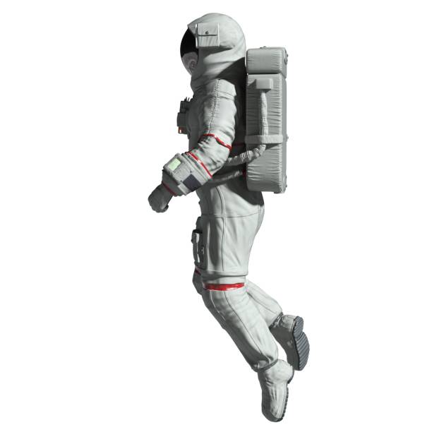 istock Astronaut 3d illustration isolated on white background 1414342554