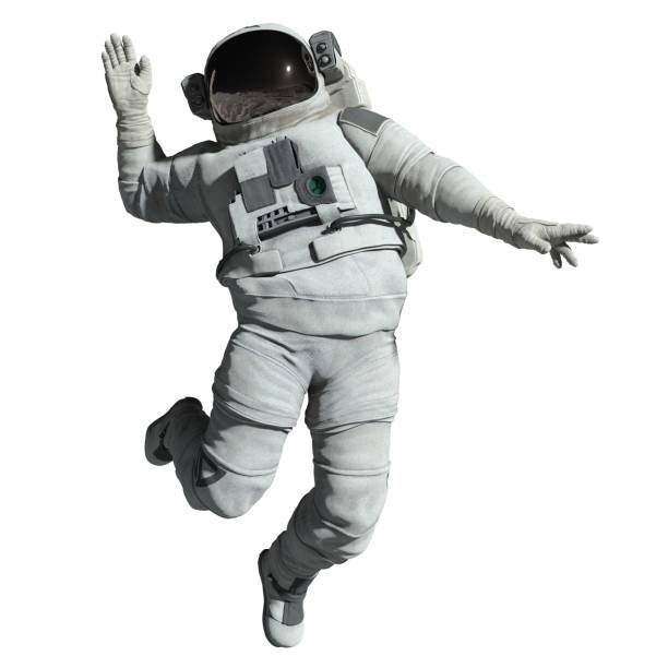 istock Astronaut 3d illustration isolated on white background 1414342580