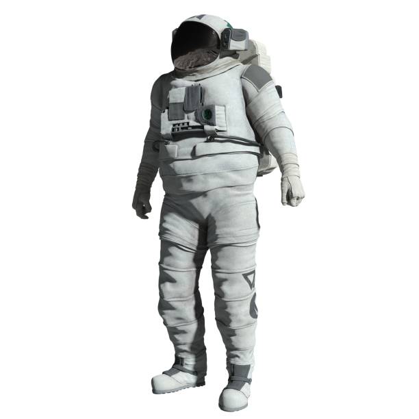 istock Astronaut 3d illustration isolated on white background 1414342592