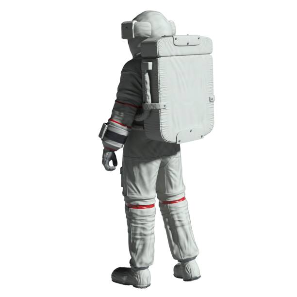 istock Astronaut 3d illustration isolated on white background 1414342593