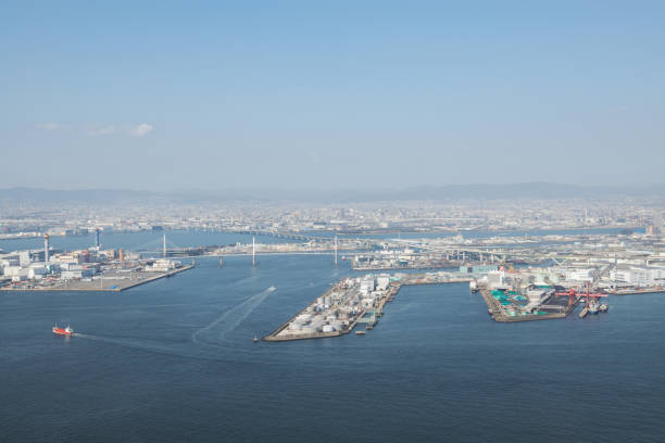 istock Scenery of Osaka port 1414342655