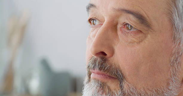 istock Thoughtful senior man looking away 1414378757
