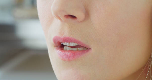 istock Lips of woman 1414378783