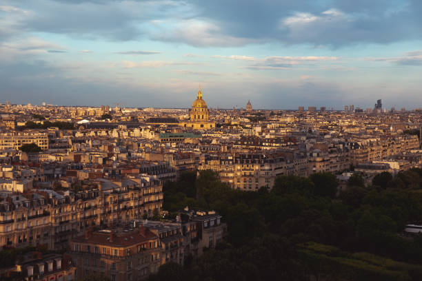 istock Sunset view of Paris 1414404793