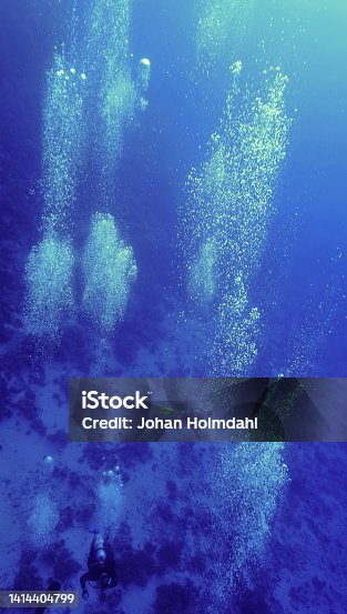 istock Underwater world and universe of scuba divers 1414404799