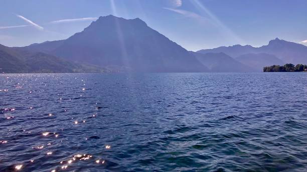 istock View over lake „Traunsee“ in Upper Austria 1414408059