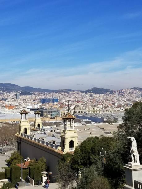 istock Aerial view of Barcelona 1414420782