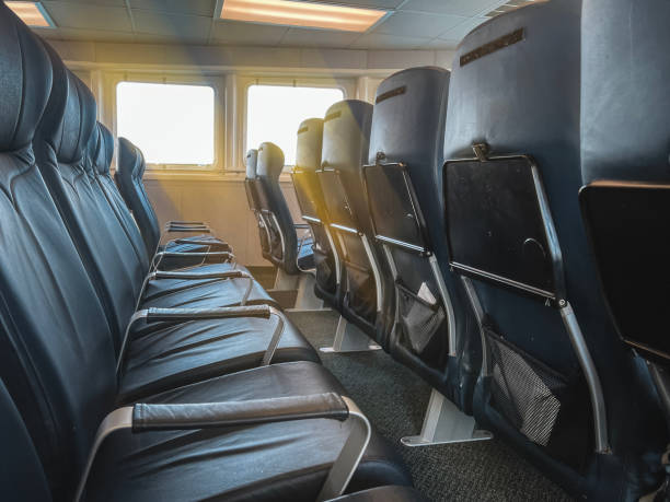 istock Passenger Seating on a Ferry Boat 1414423838