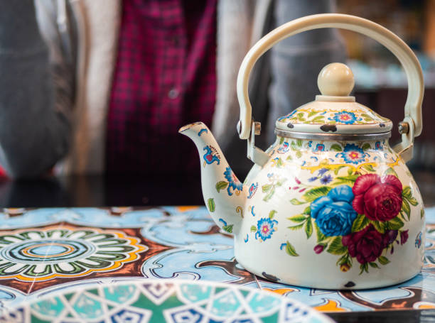 Tea Pot in Arab Style Restaurant