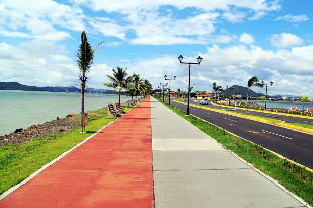 istock Coastal road on peninsula 1414428591