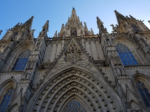 Architecture in the Gothic Quarter, Barcelona