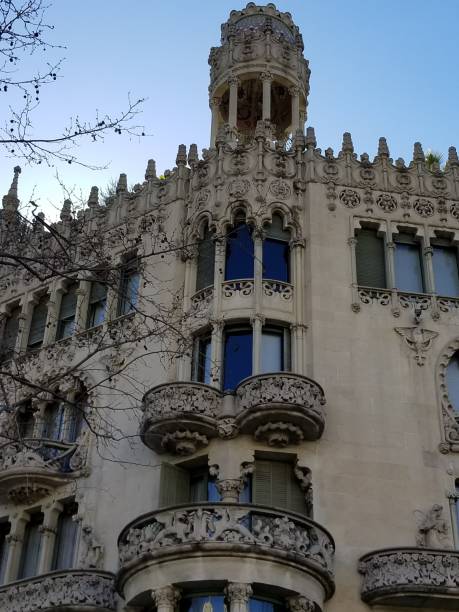 istock Architecture in the Gothic Quarter, Barcelona 1414432527