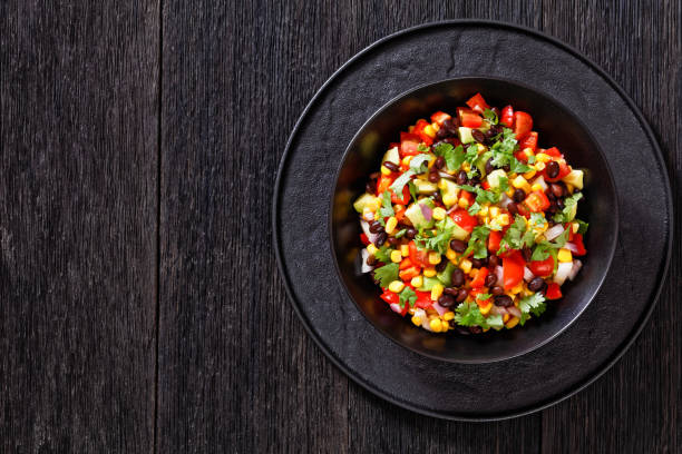 istock cowboy caviar, texas caviar, cowboy bean salad 1414451005