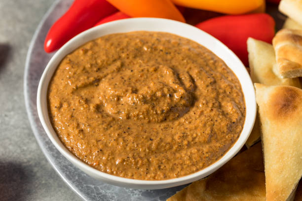 istock Healthy Homemade Muhammara Dip 1414457731