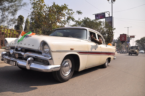 Every republic day there is a vintage car rally is organized by the vintage car lover community in Assam  to exhibit their collection out on the streets of the city of Guwahati, Assam, India