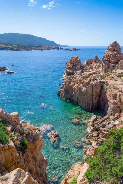 istock Clear water and rocks in Costa Paradiso 1414466766