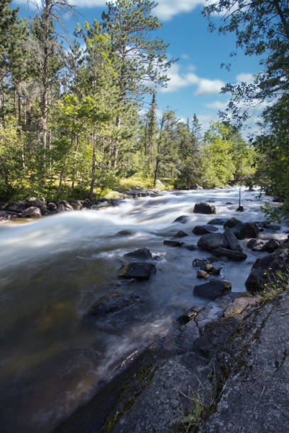 istock Vertical Long Exposure of rapids 1414485671