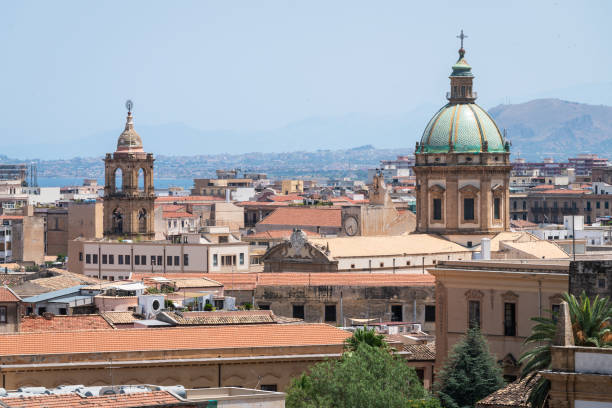 istock Old buildings in Palermo, Sicily, Italy 1414491350