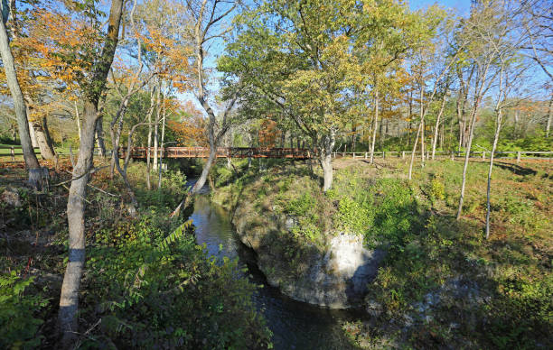 istock Massies Creek and the bridge 1414497443