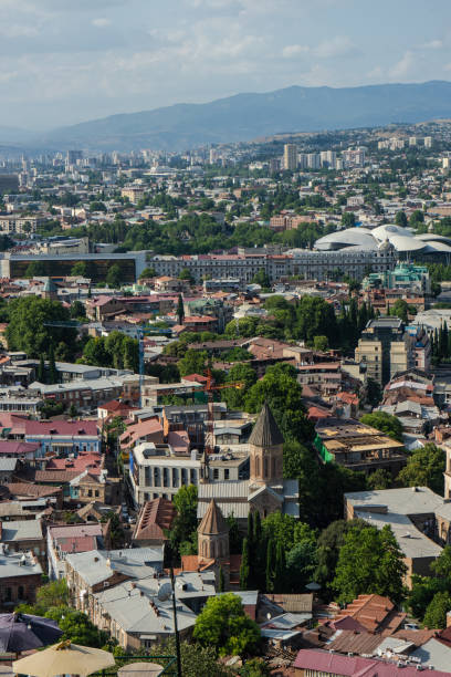 istock Tbilisi's overview from Narikala hill top 1414498951