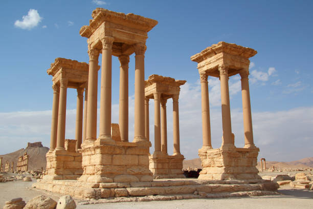 istock Palmyra, Ancient Ruins in Syria, Middle East 1414534384