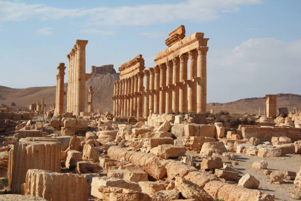istock Palmyra, Ancient Ruins in Syria, Middle East 1414534388
