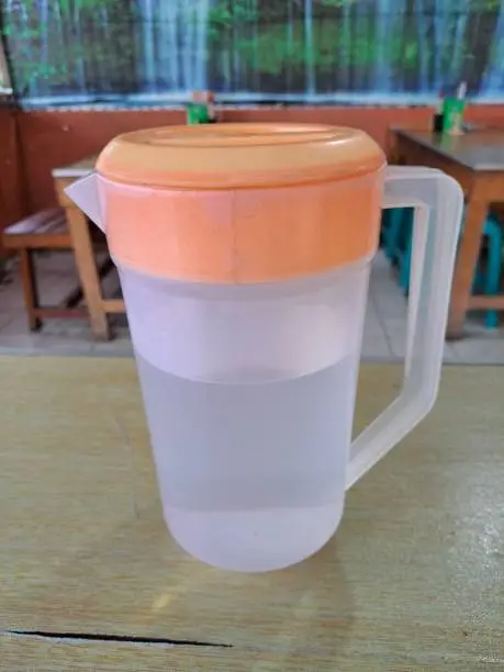 a waterpot made of a very strong and durable plastic material which is usually used to store mineral or other drinking water
