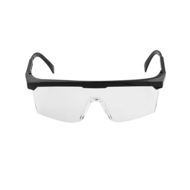 istock Safety glasses isolated on white background with clipping path 1414549881