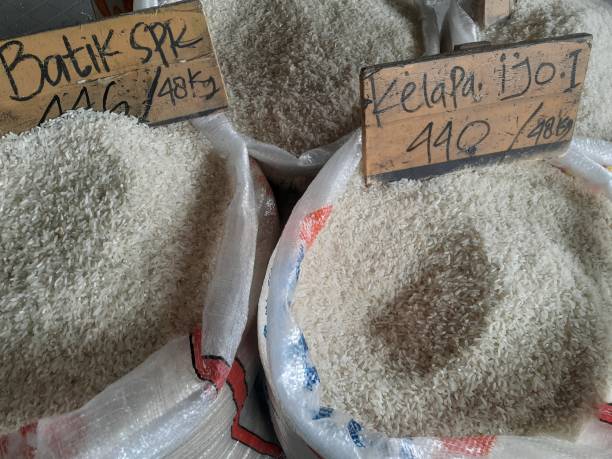 istock Indonesian staple food at grocery store 1414551839