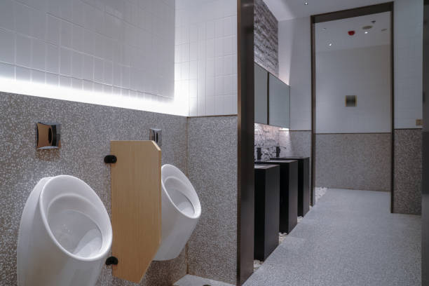 istock Public toilet interior 1414561001