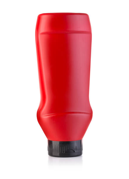 istock Bottle of Ketchup isolated 1414563432