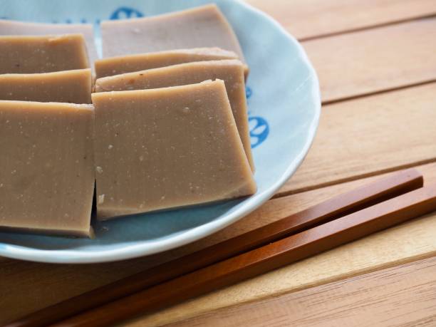 Korean food Acorn jello, Dotori-muk