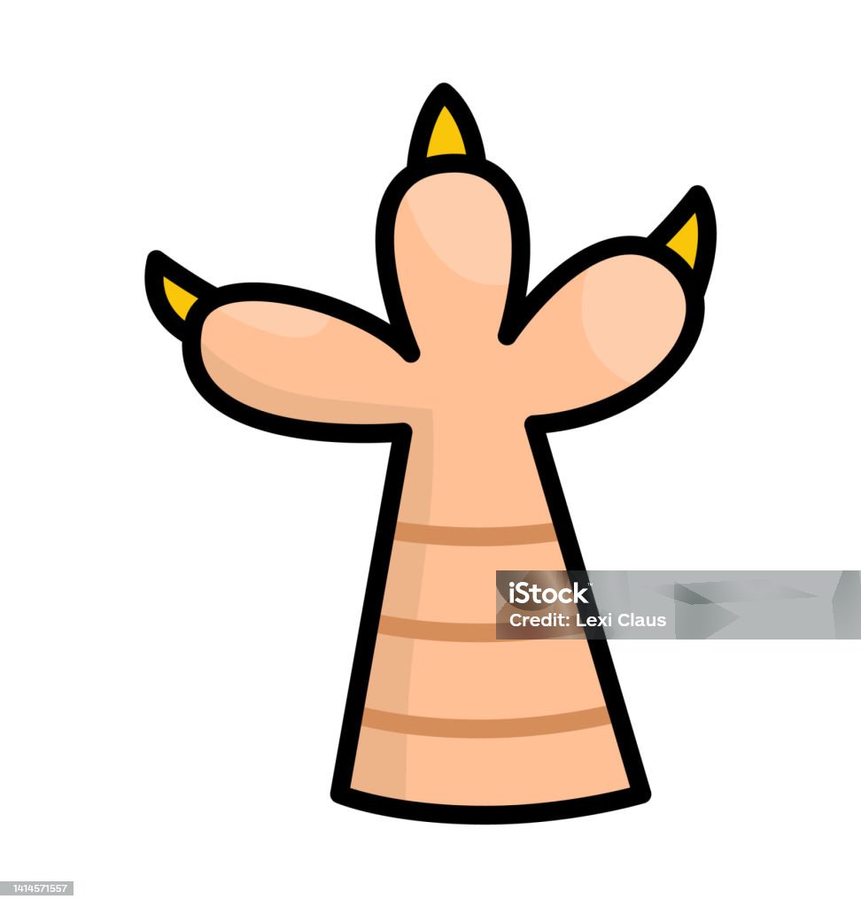 Vector Hoạt Hình Chân Gà Phần Chim Halloween Dễ Thương Hài Hước ...