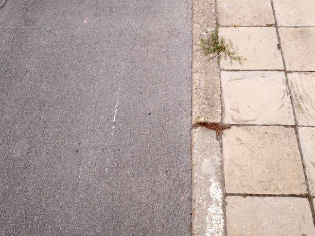 istock Asphalt in the city center. 1414574130