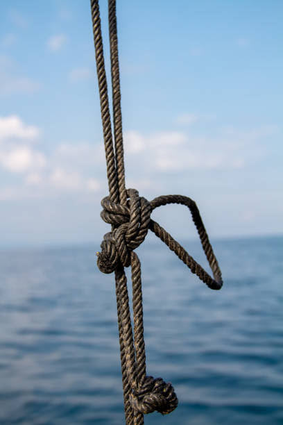 istock The knot of the rope 1414574483