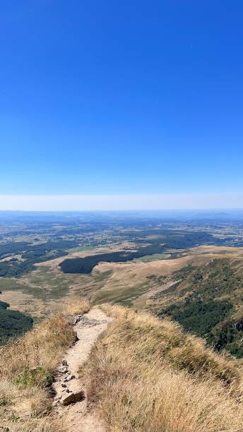 istock Pont de Sancy Top of View Massif Central 1414575660