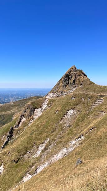 istock Pont de Sancy Top of View Massif Central 1414577519