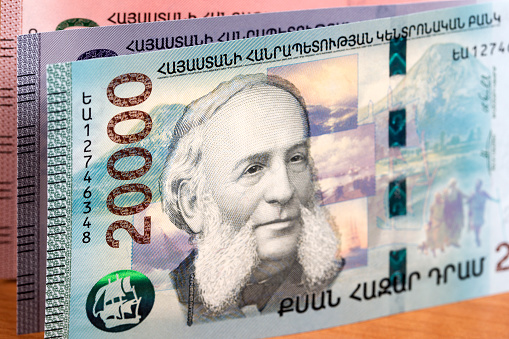 Armenian money - Dram a business background