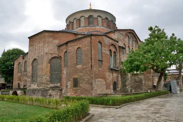 Hagia Eirene (Holy Peace) is an Eastern Orthodox church located in the outer courtyard of Topkapı Palace in Istanbul