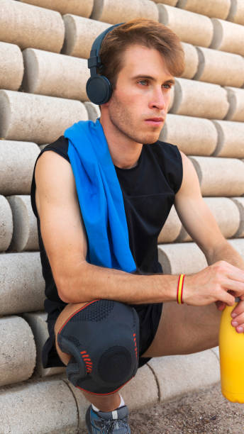 istock concentrated man before going out on the track 1414592598