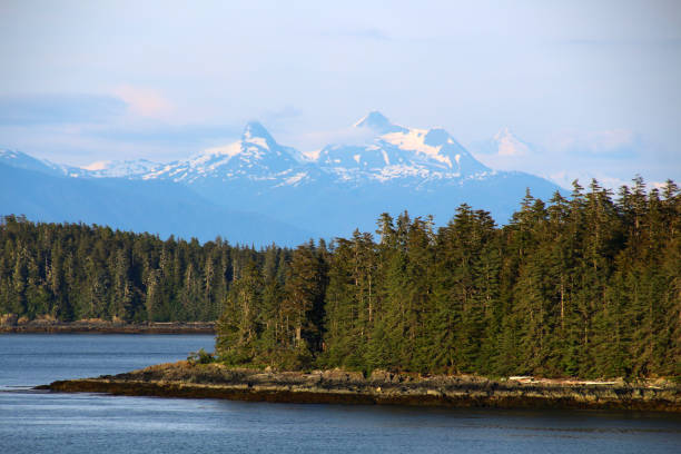 istock Alaska, mountain landscape in the Stephens Passage 1414605743